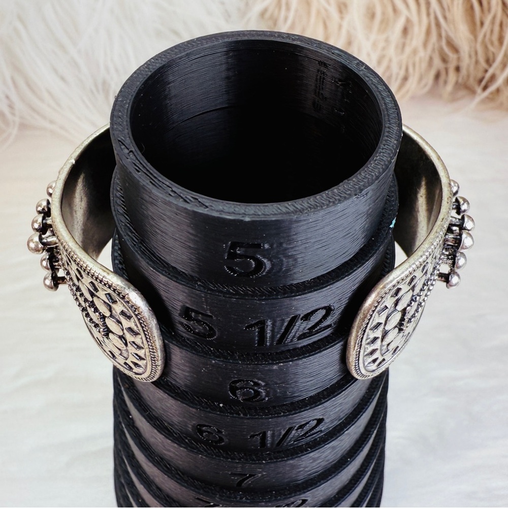 Lucky Brand Silver Beaded Cuff Bracelet - Picture 7 of 11